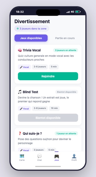 CoJam : Jeux pendant l'attente